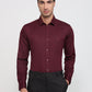Raymond Maroon Casual Shirt