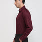 Raymond Maroon Casual Shirt