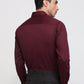 Raymond Maroon Casual Shirt