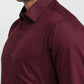 Raymond Maroon Casual Shirt