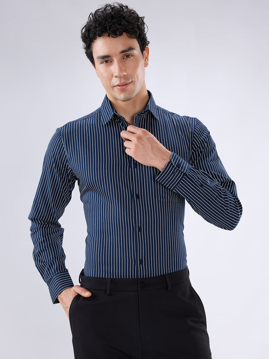 Raymond Blue Casual Shirt