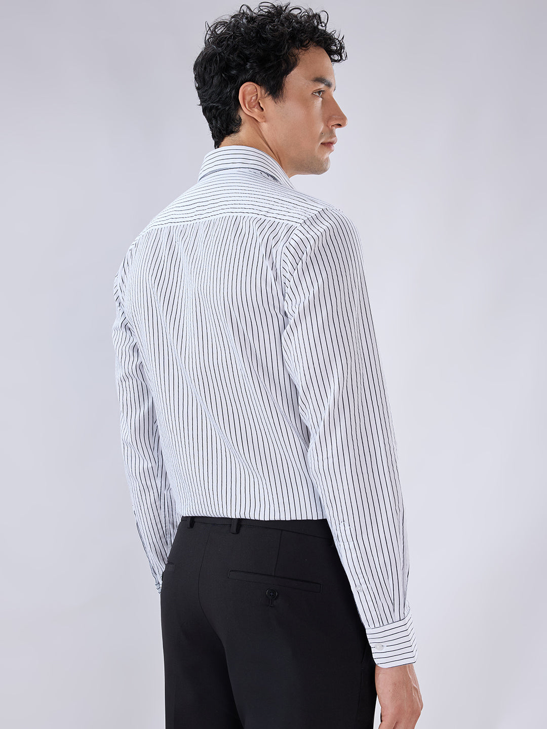 Raymond White Casual Shirt