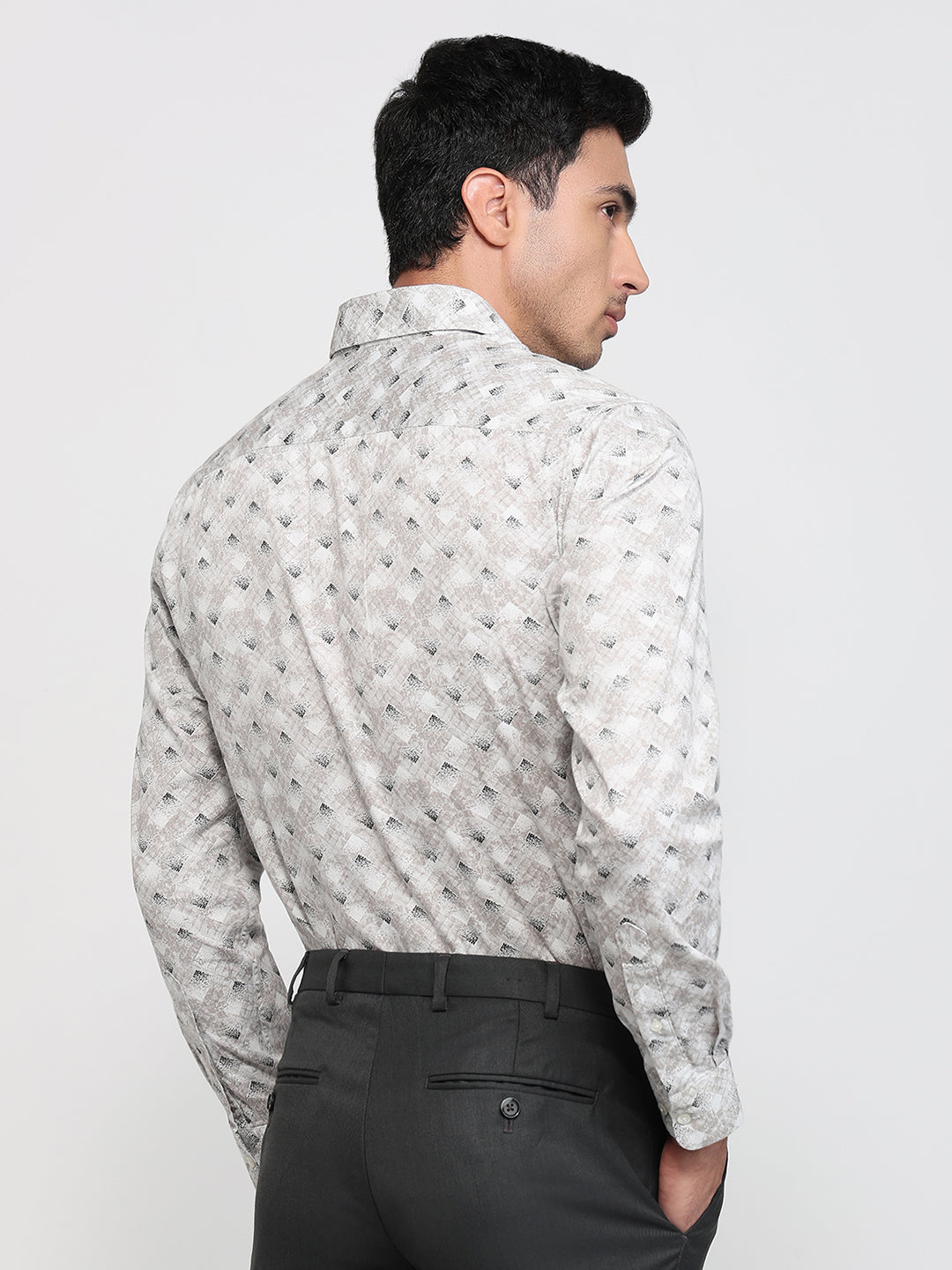Raymond White Casual Shirt