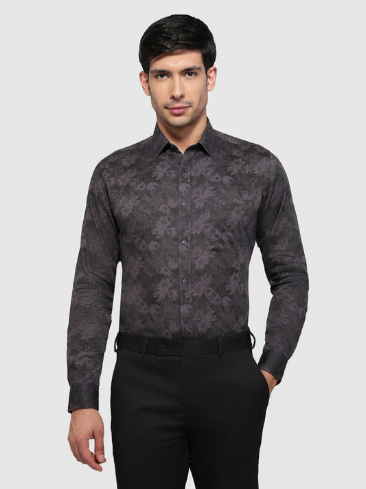 Raymond Violet Casual Shirt