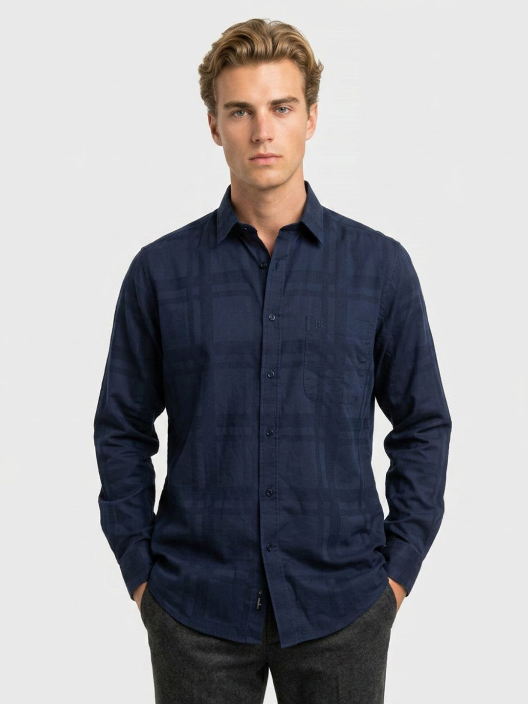 Raymond Blue Shirt 
