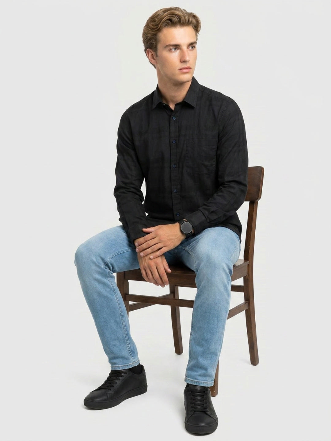 Raymond Black Shirt 
