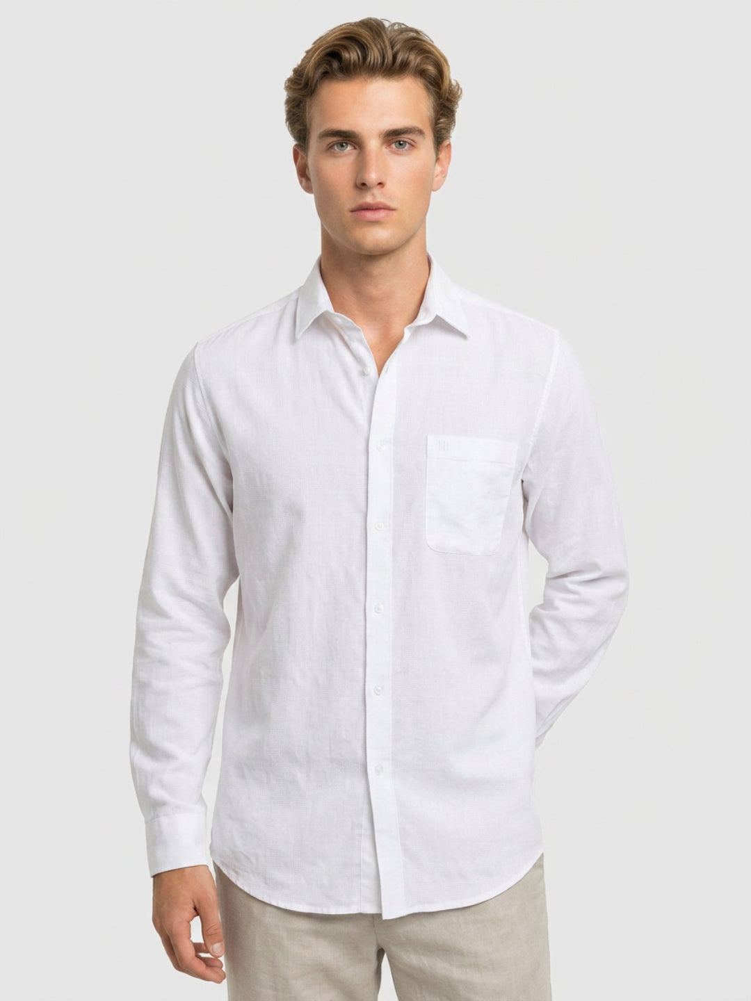 Raymond White Shirt 