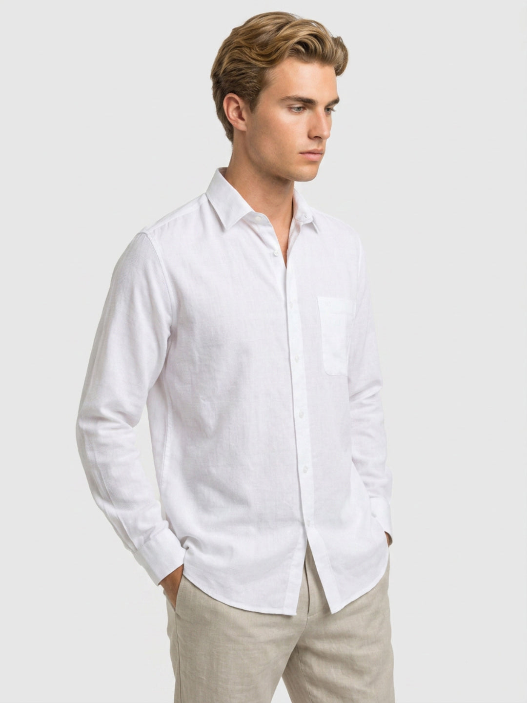 Raymond White Shirt 