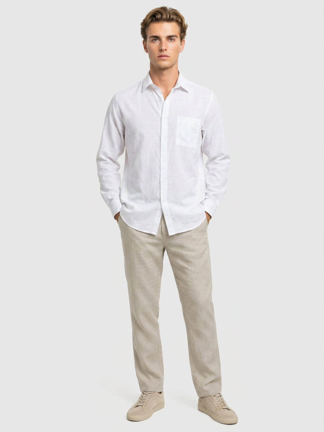 Raymond White Shirt 
