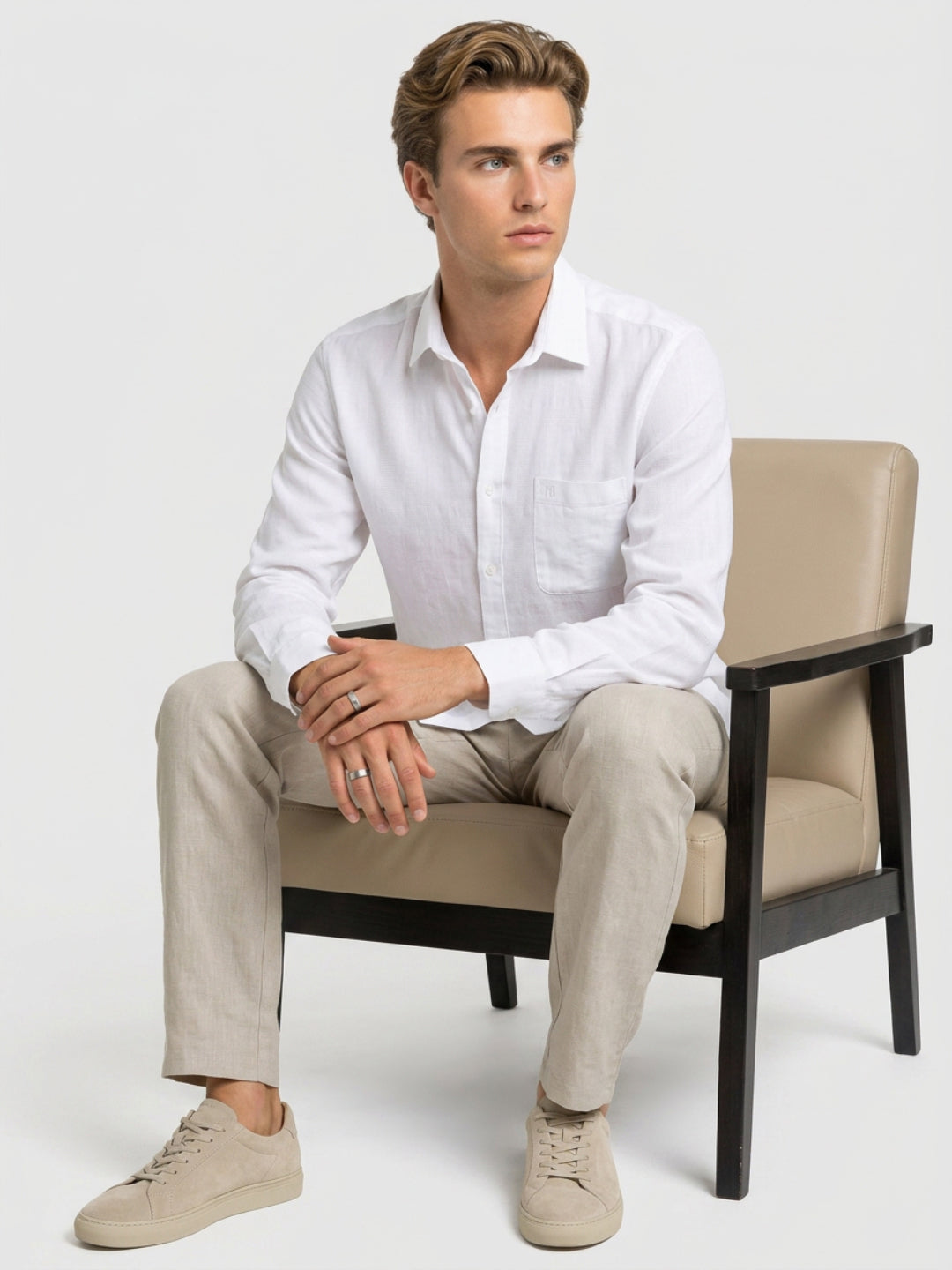 Raymond White Shirt 