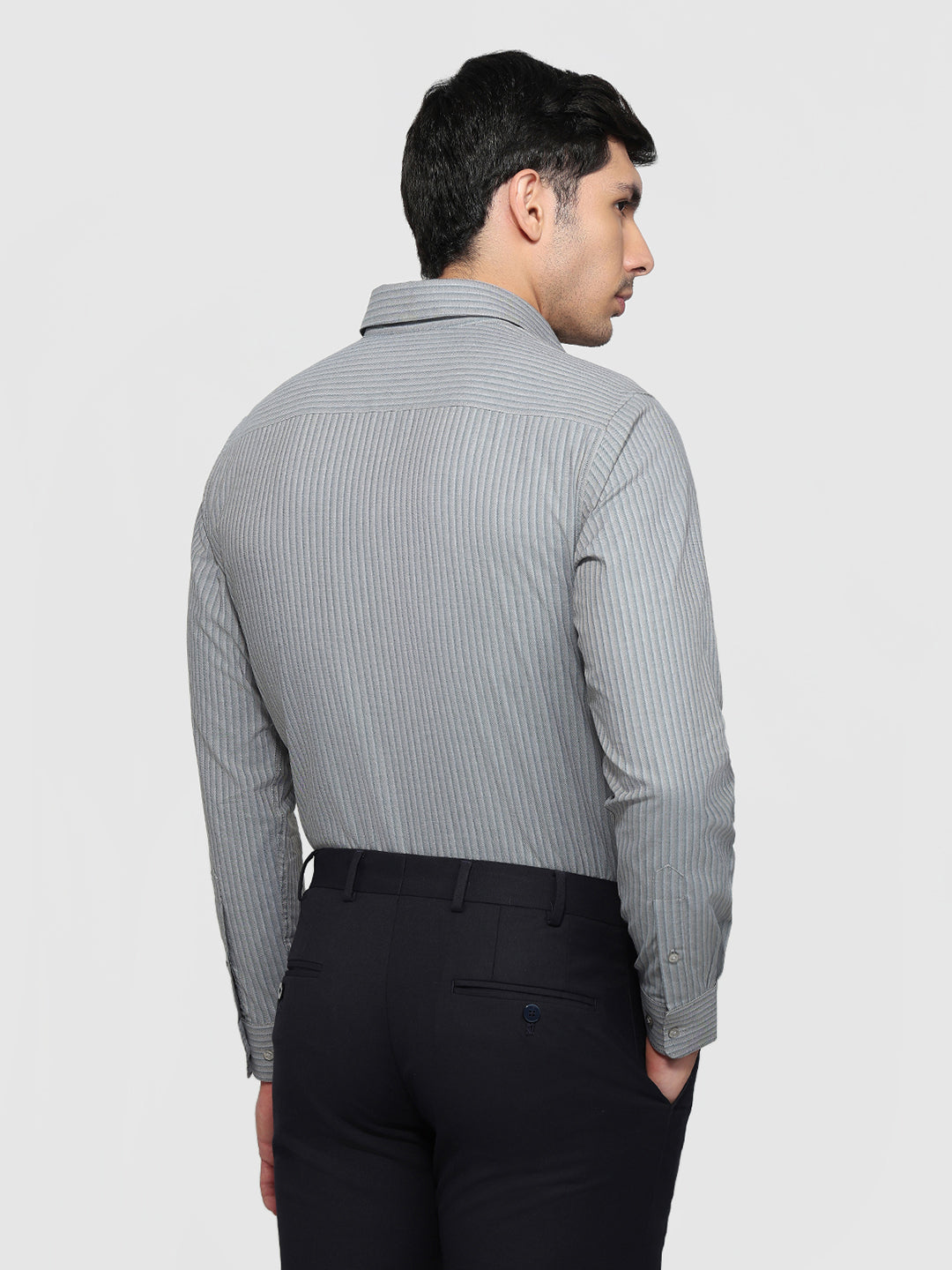 Raymond Grey Casual Shirt
