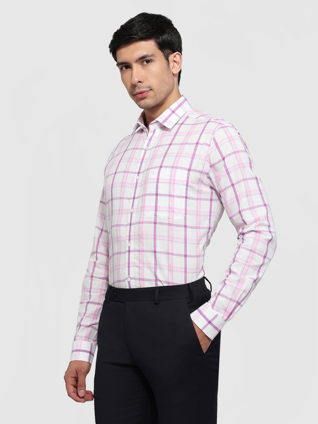 Raymond Red Casual Shirt