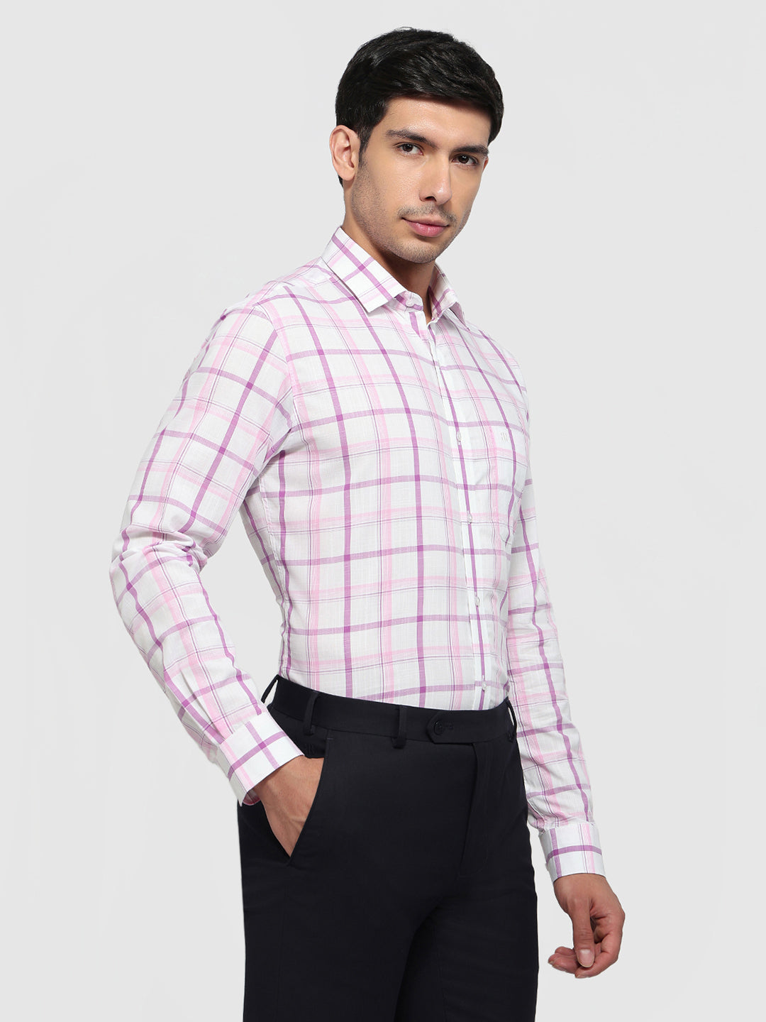 Raymond Red Casual Shirt