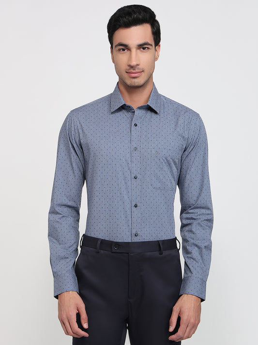 Raymond Blue Casual Shirt