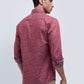Raymond Red Casual Shirt