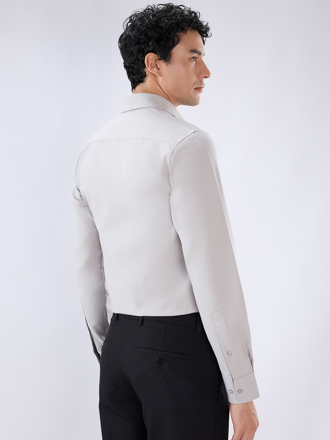Raymond Grey Casual Shirt