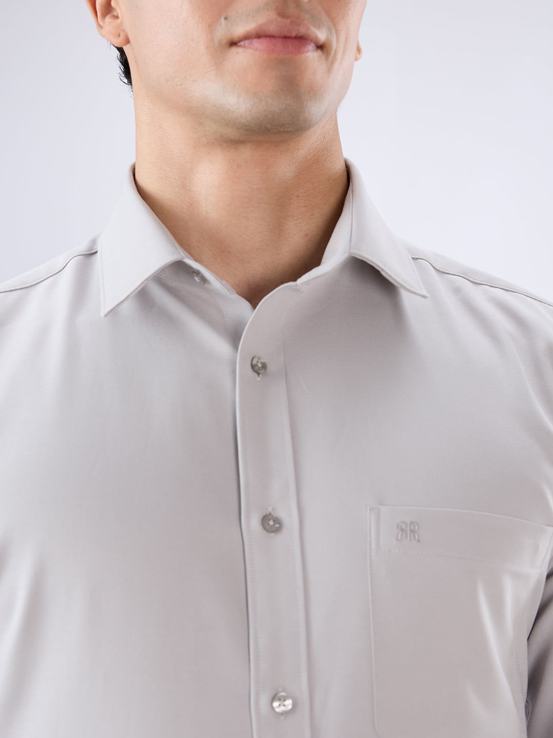 Raymond Grey Casual Shirt