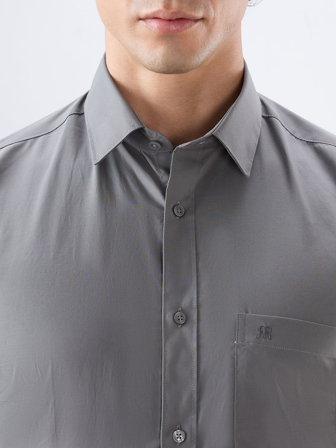 Raymond Grey Casual Shirt