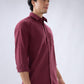 Raymond Red Casual Shirt