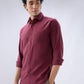 Raymond Red Casual Shirt