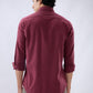 Raymond Red Casual Shirt
