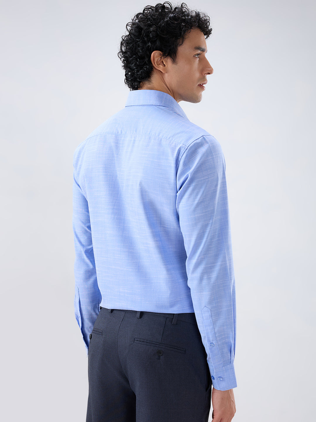 Raymond Blue Casual Shirt
