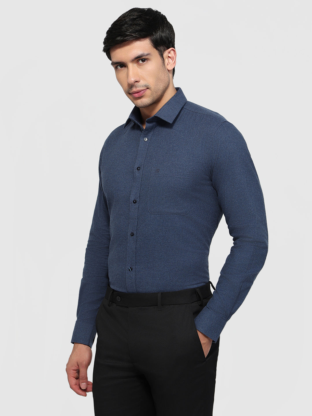 Raymond Blue Casual Shirt