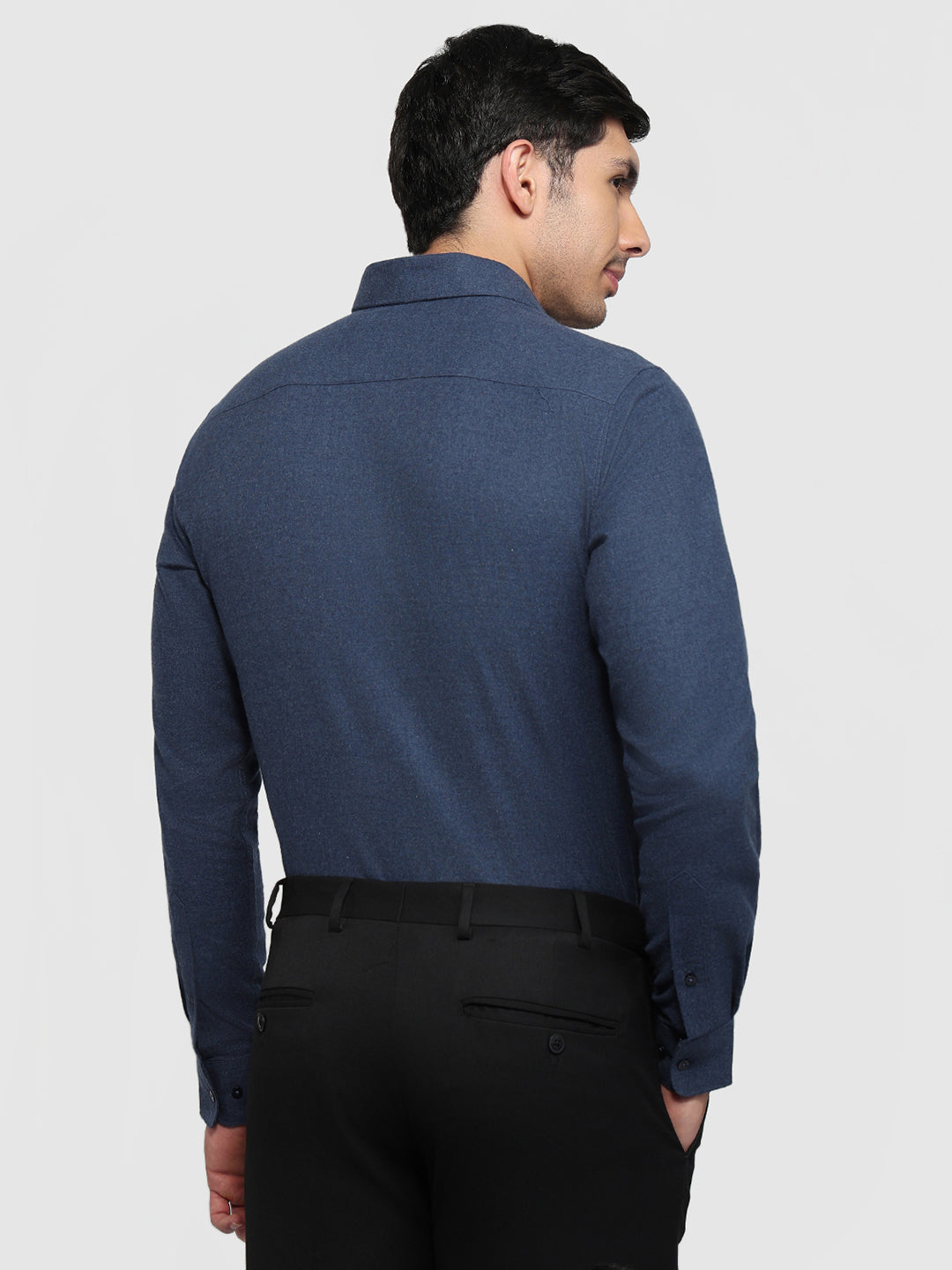 Raymond Blue Casual Shirt