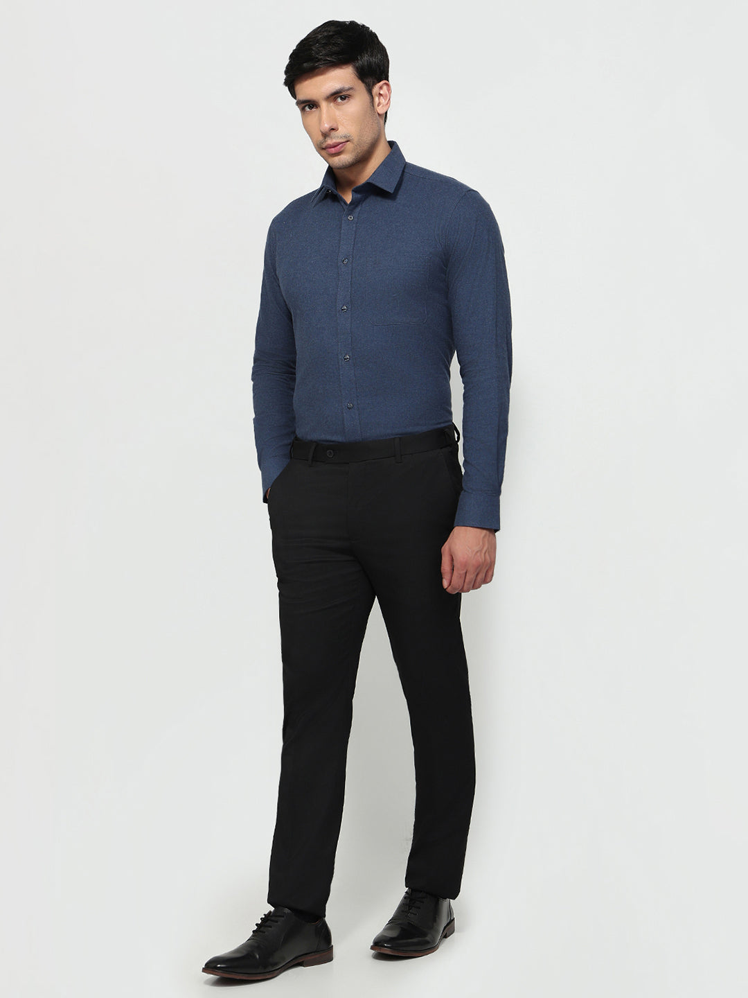 Raymond Blue Casual Shirt