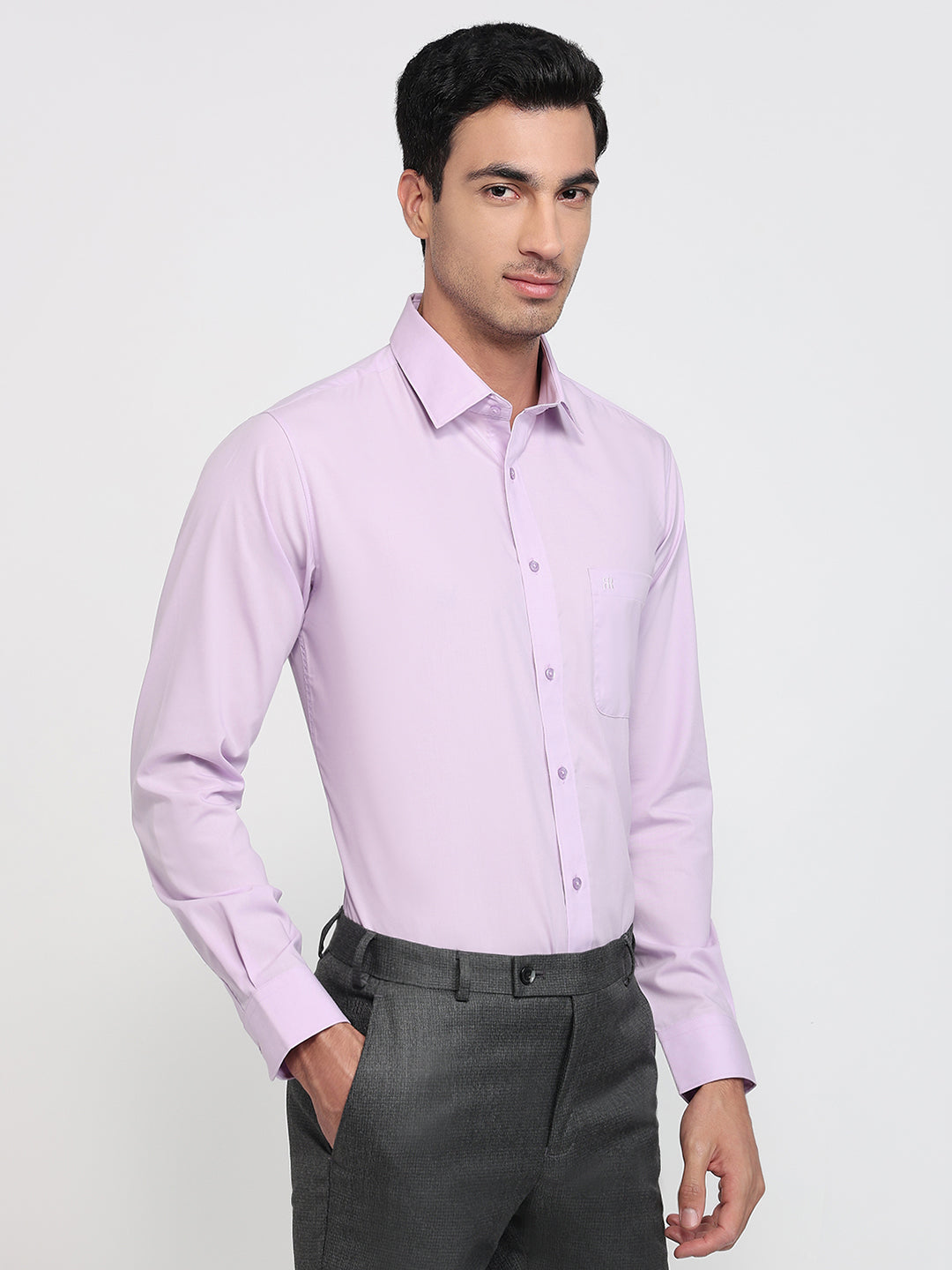 Raymond Violet Casual Shirt