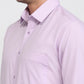 Raymond Men Violet Slim Fit Solid Casual Shirt