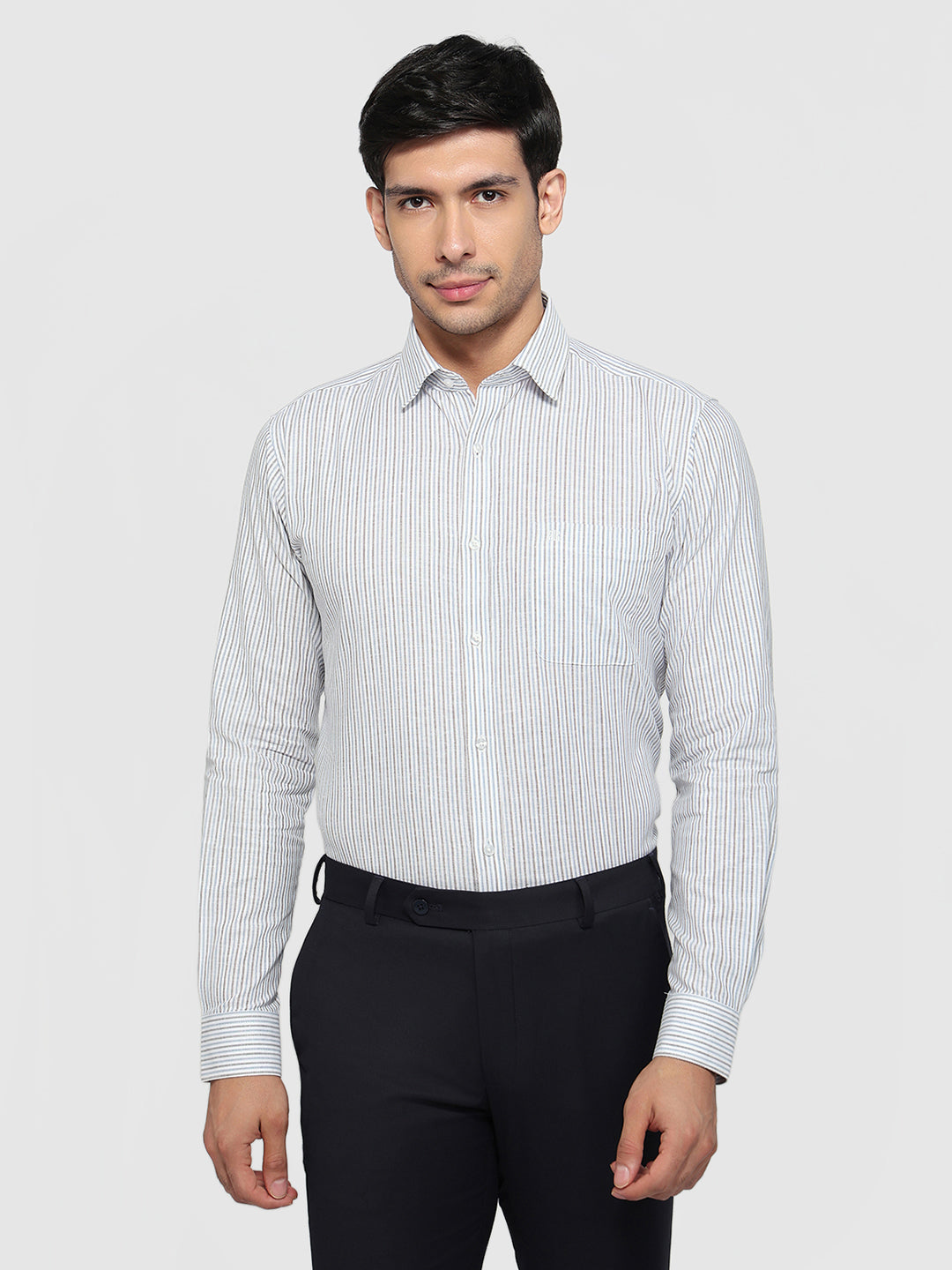 Raymond White Casual Shirt