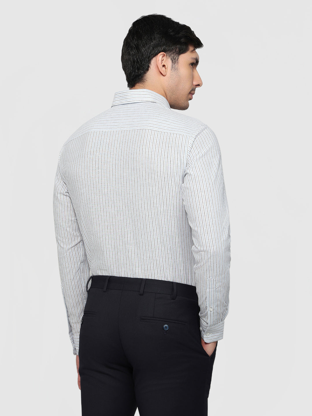 Raymond White Casual Shirt