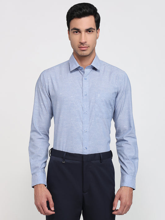 Raymond Blue Casual Shirt