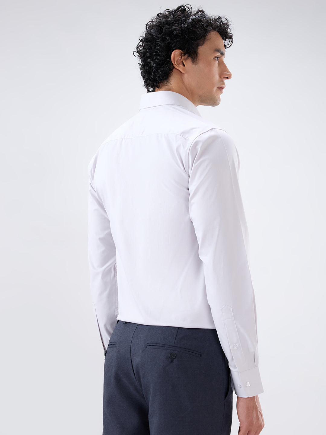 Raymond White Casual Shirt