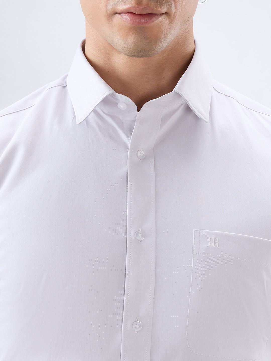 Raymond White Casual Shirt