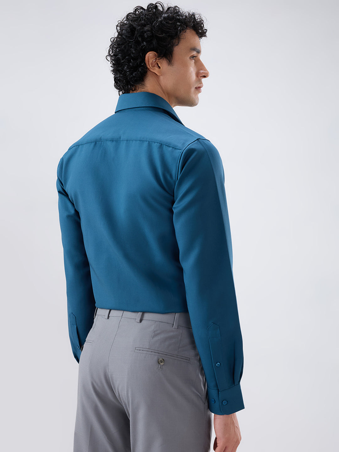 Raymond Blue Casual Shirt