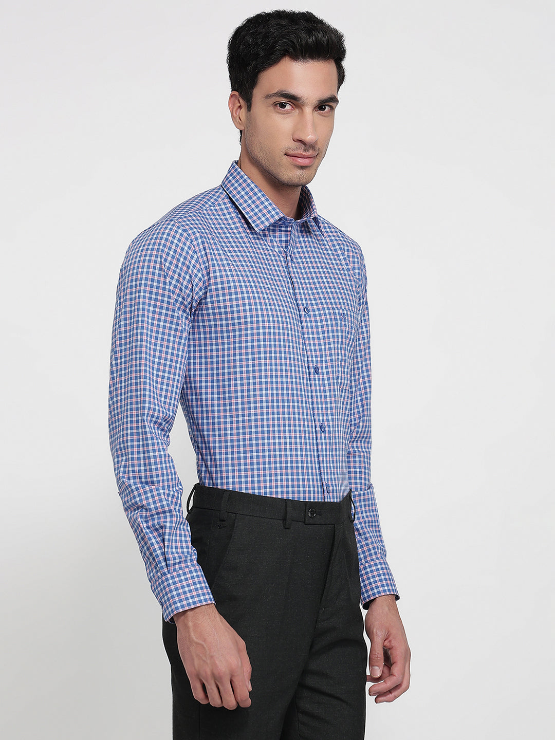 Raymond Blue Casual Shirt
