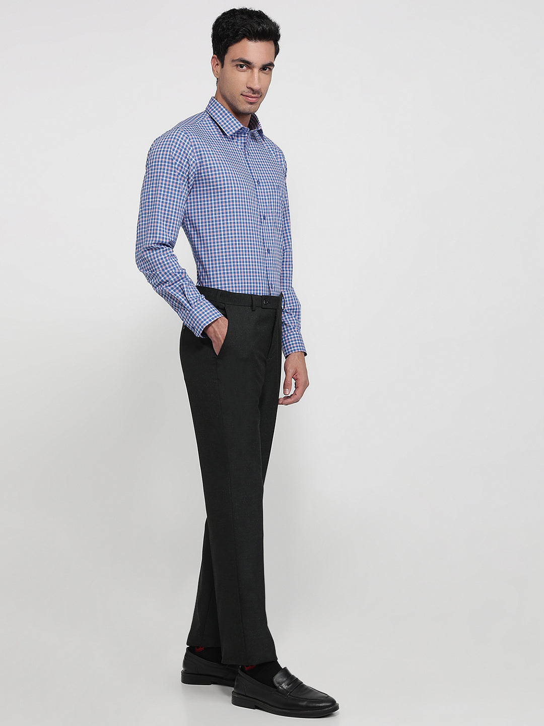 Raymond Blue Casual Shirt