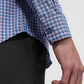 Raymond Men Blue Slim Fit Checks Casual Shirt