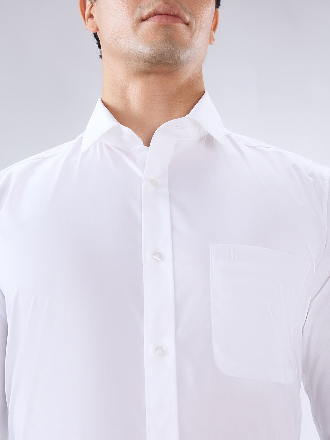 Raymond White Casual Shirt