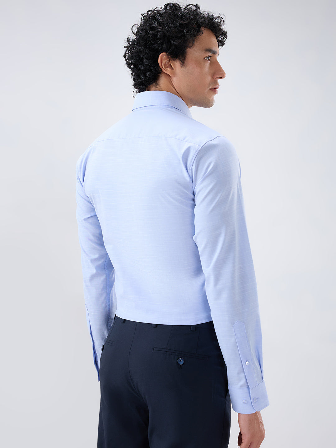 Raymond Blue Casual Shirt