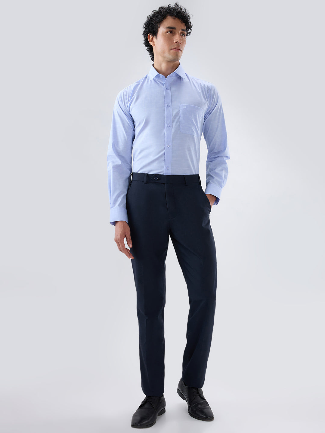 Raymond Blue Casual Shirt