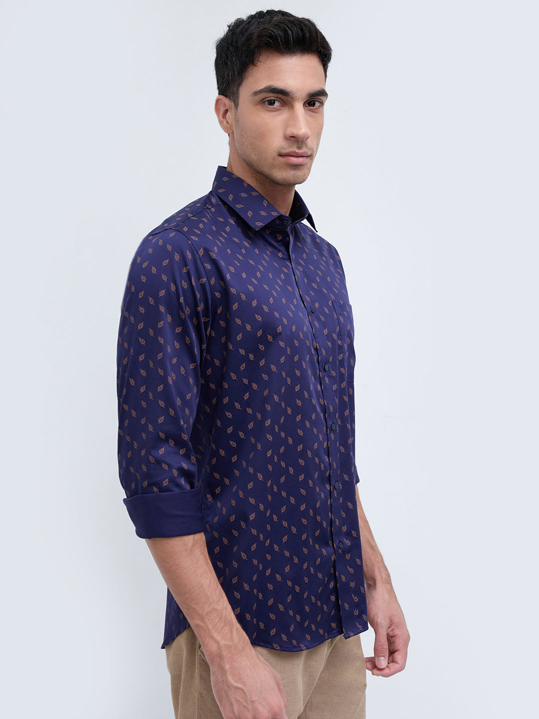 Raymond Blue Casual Shirt