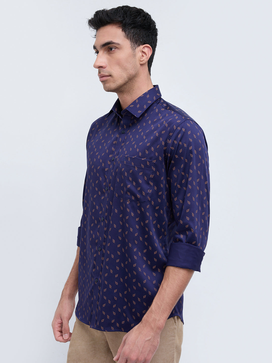 Raymond Blue Casual Shirt
