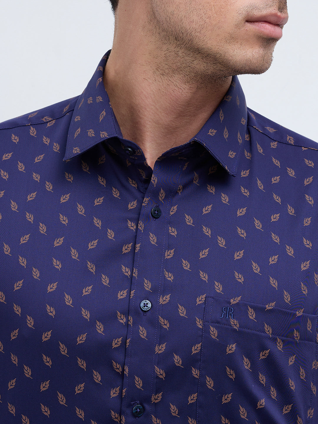 Raymond Blue Casual Shirt