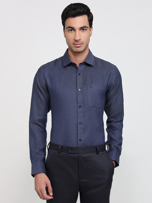 Raymond Blue Casual Shirt