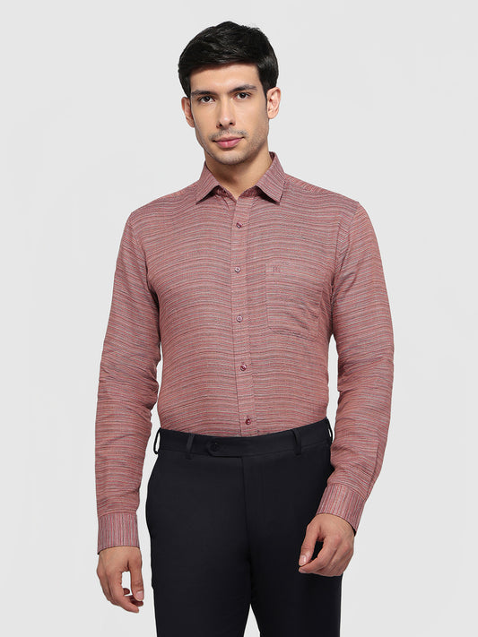 Raymond Red Casual Shirt