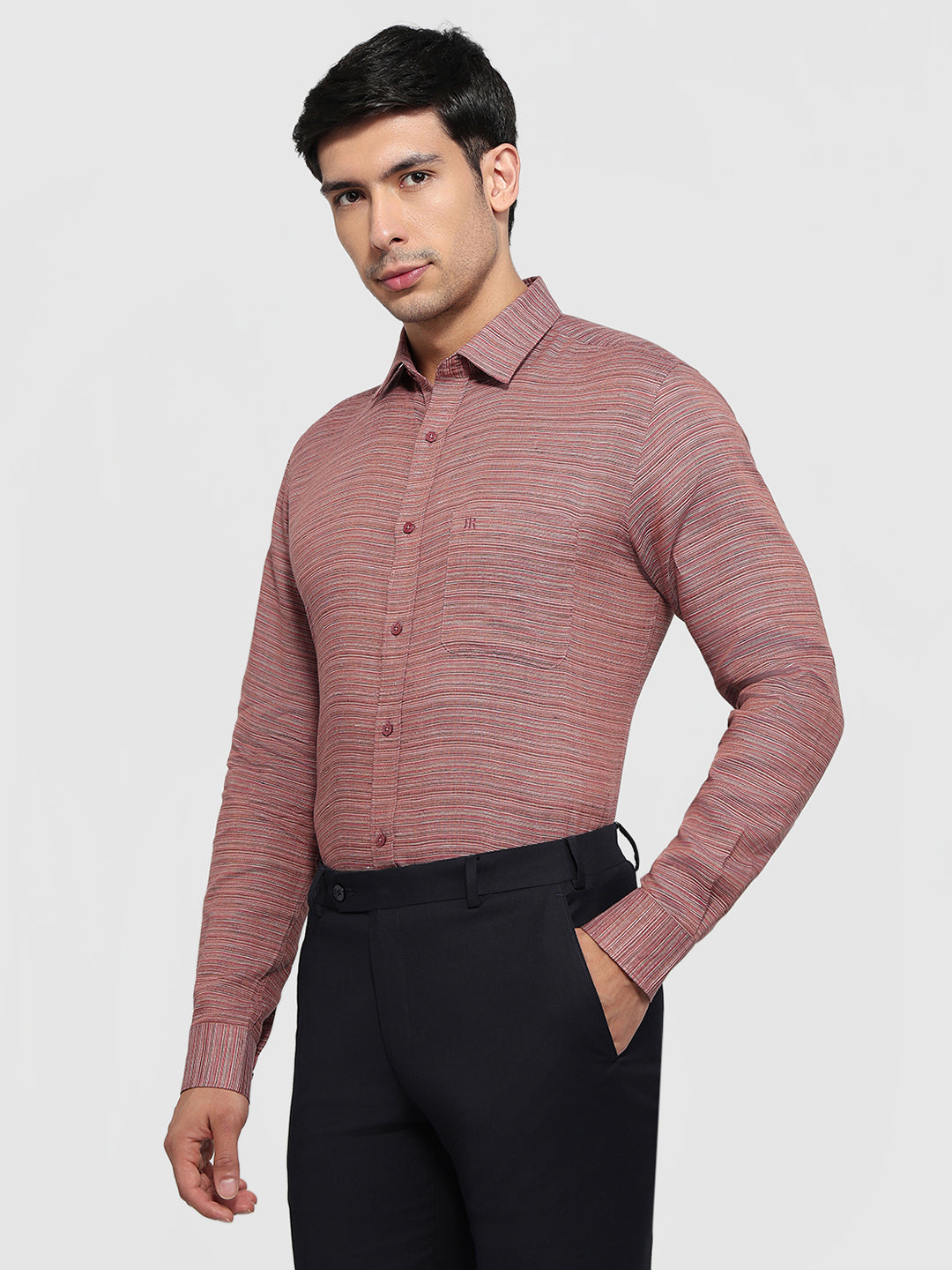 Raymond Red Casual Shirt