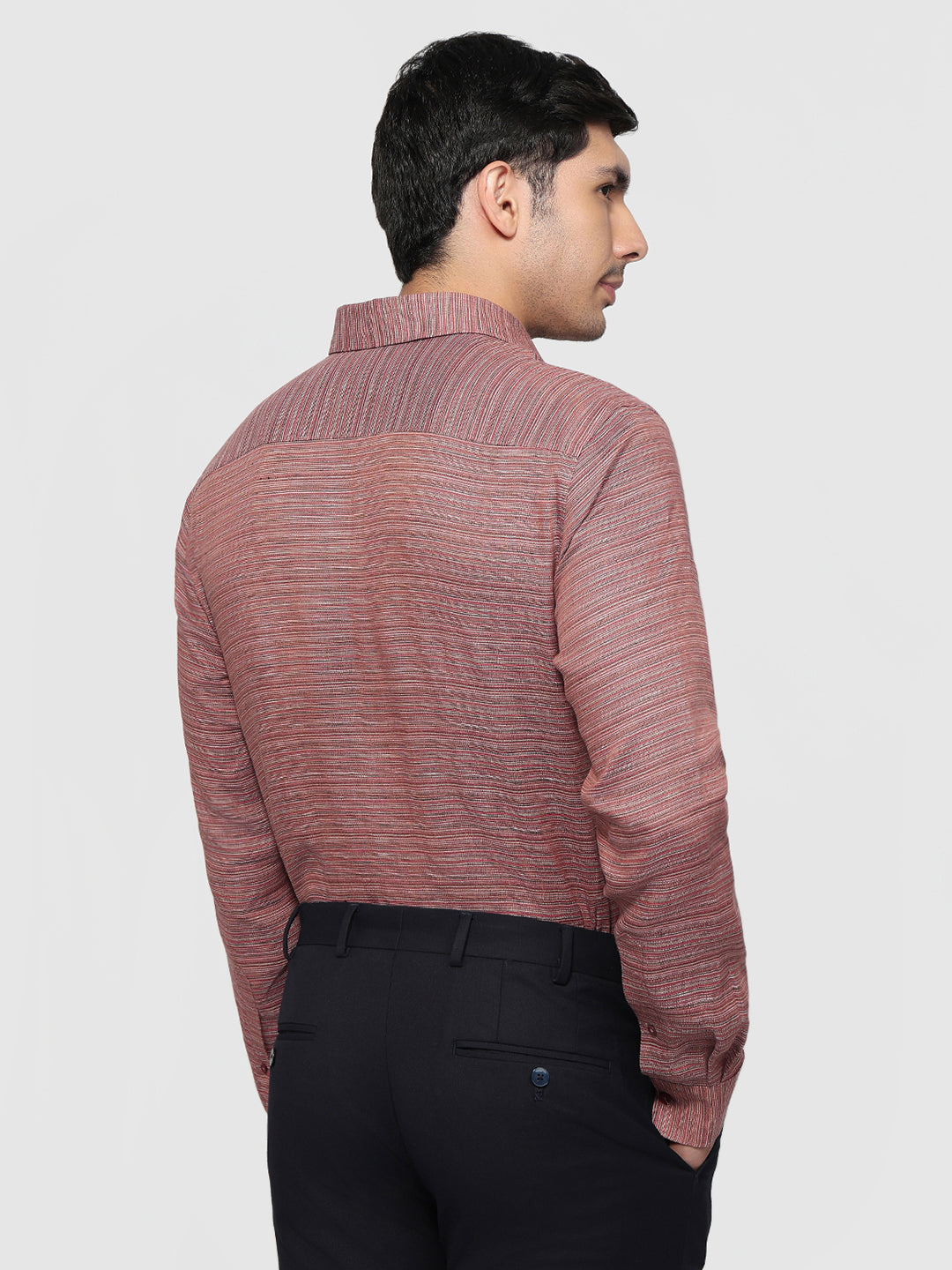Raymond Red Casual Shirt